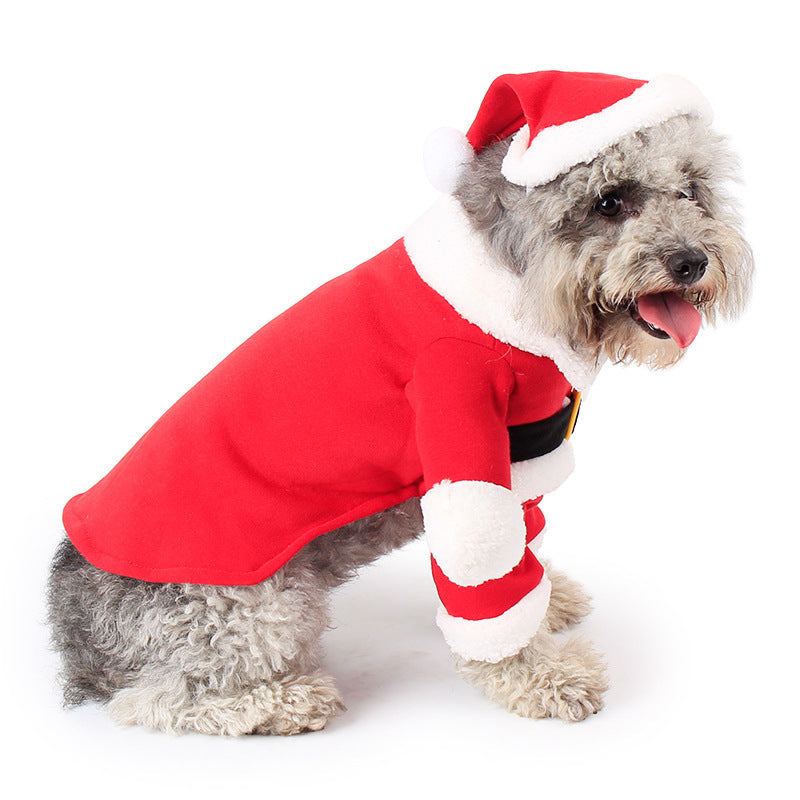 Santa Clause Pet Costume