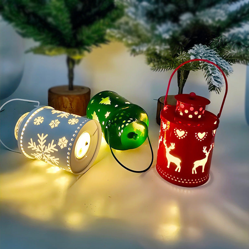 Small Lantern Christmas Candle Lights