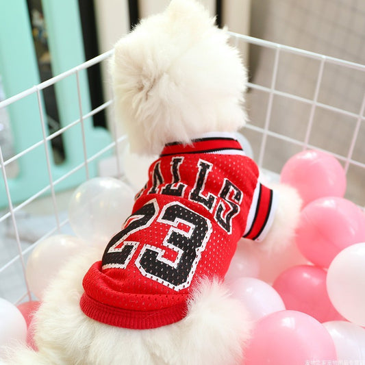 Dog Jersey Teddy Vest Breathable