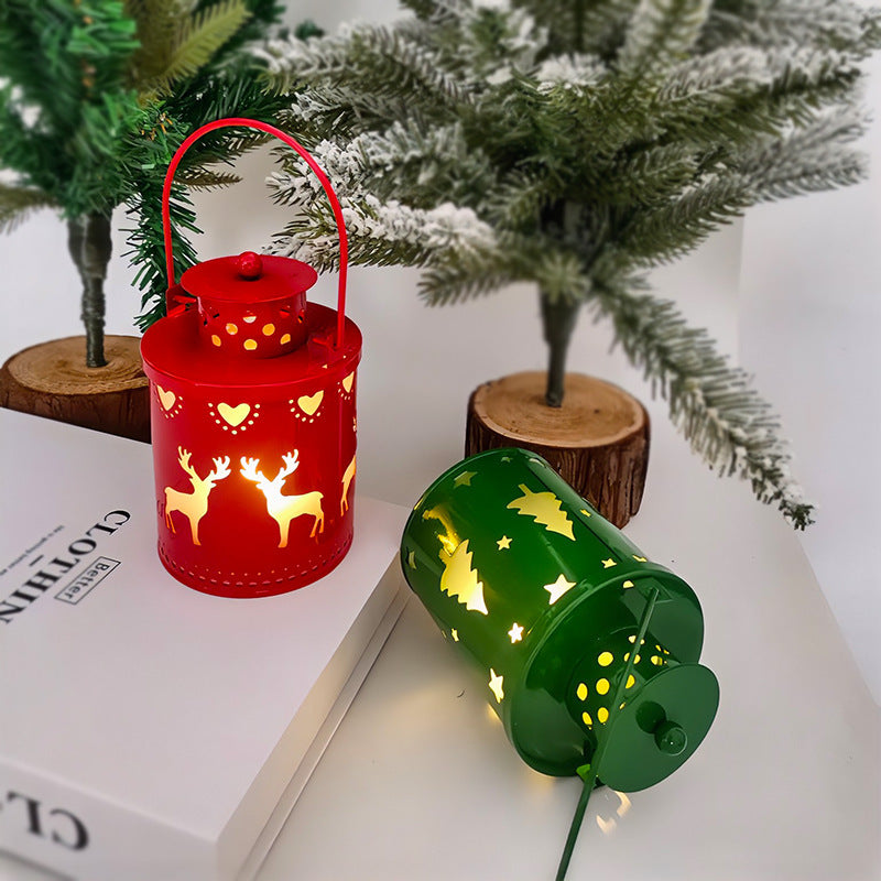 Small Lantern Christmas Candle Lights