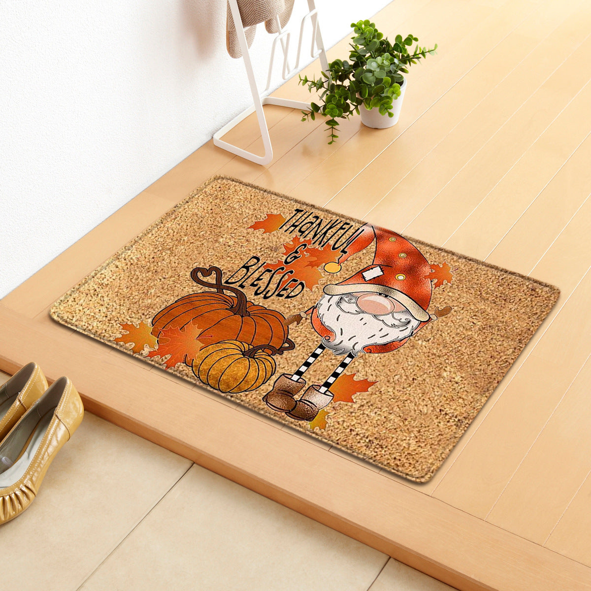 Fall Autumn Pumpkin Doormat