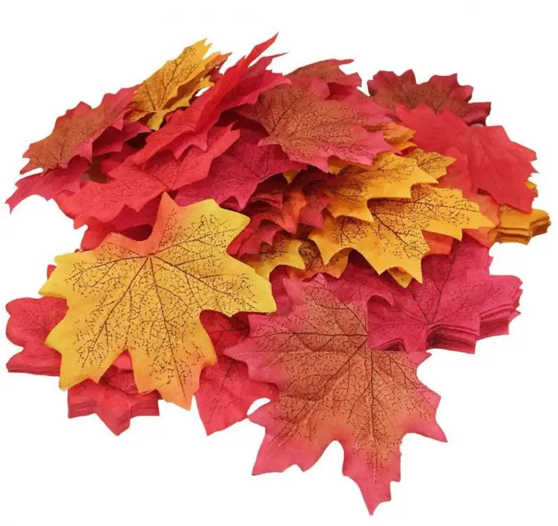 Artificial  Autumn Leaves Leaves Home Decoration (50-1000Pcs )