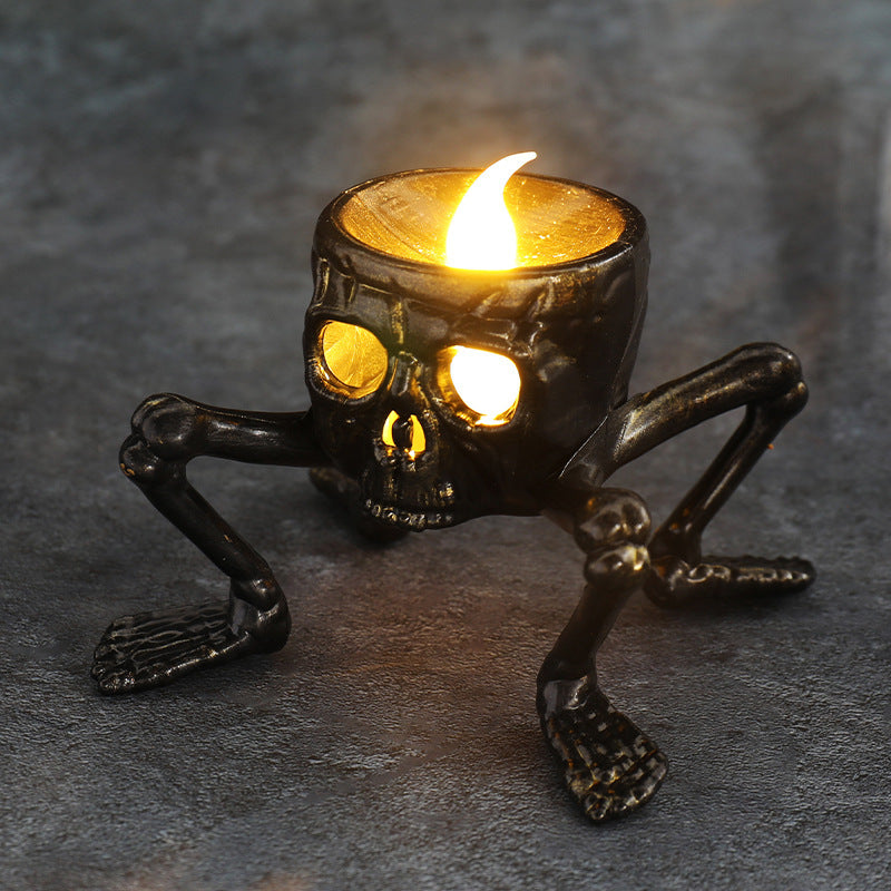 Skull and Hand Lantern