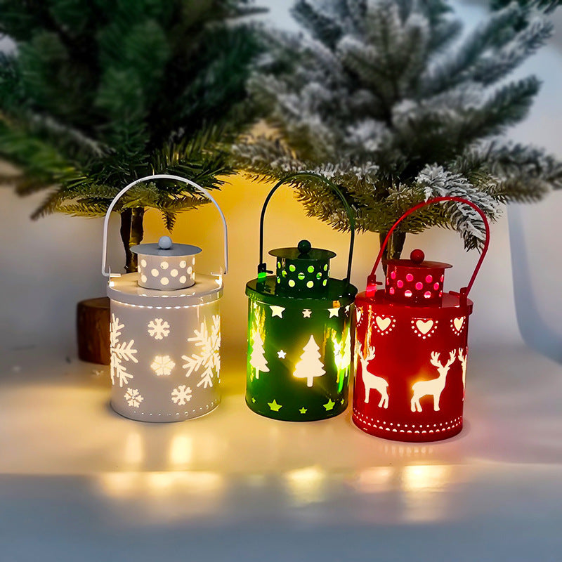 Small Lantern Christmas Candle Lights