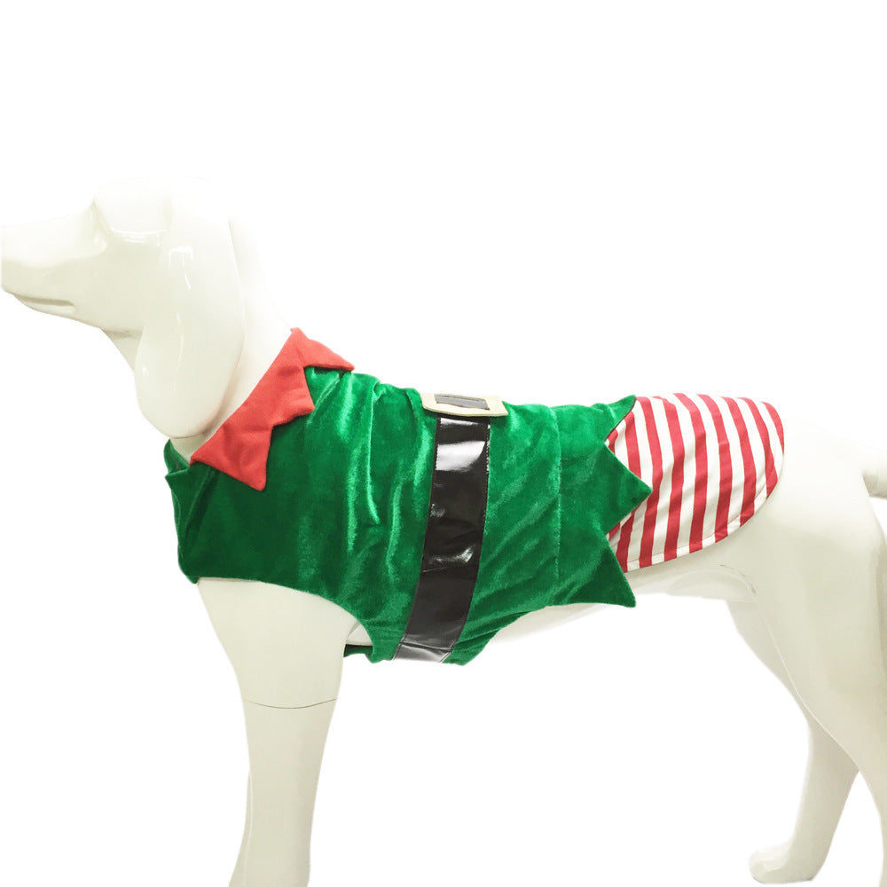 Christmas Elf Dog Costume