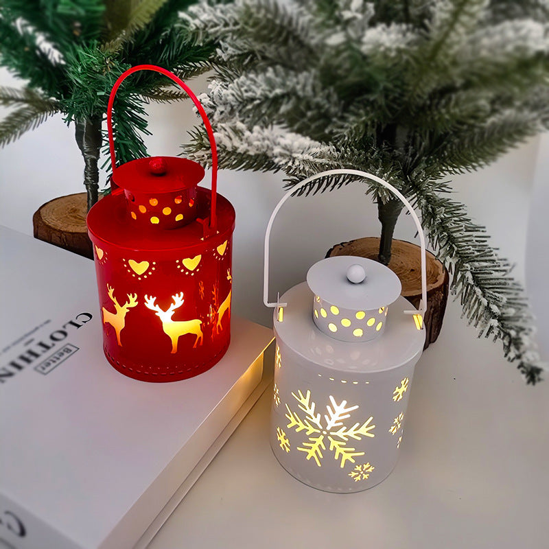 Small Lantern Christmas Candle Lights